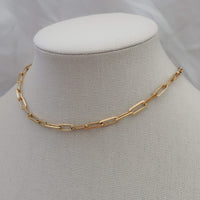 Thumbnail for Gold Chain Breaker Paper Clip Necklace