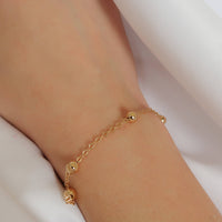 Thumbnail for Gold Ball Bead Bracelet