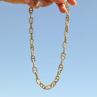Thumbnail for Gold Mariner Link Necklace