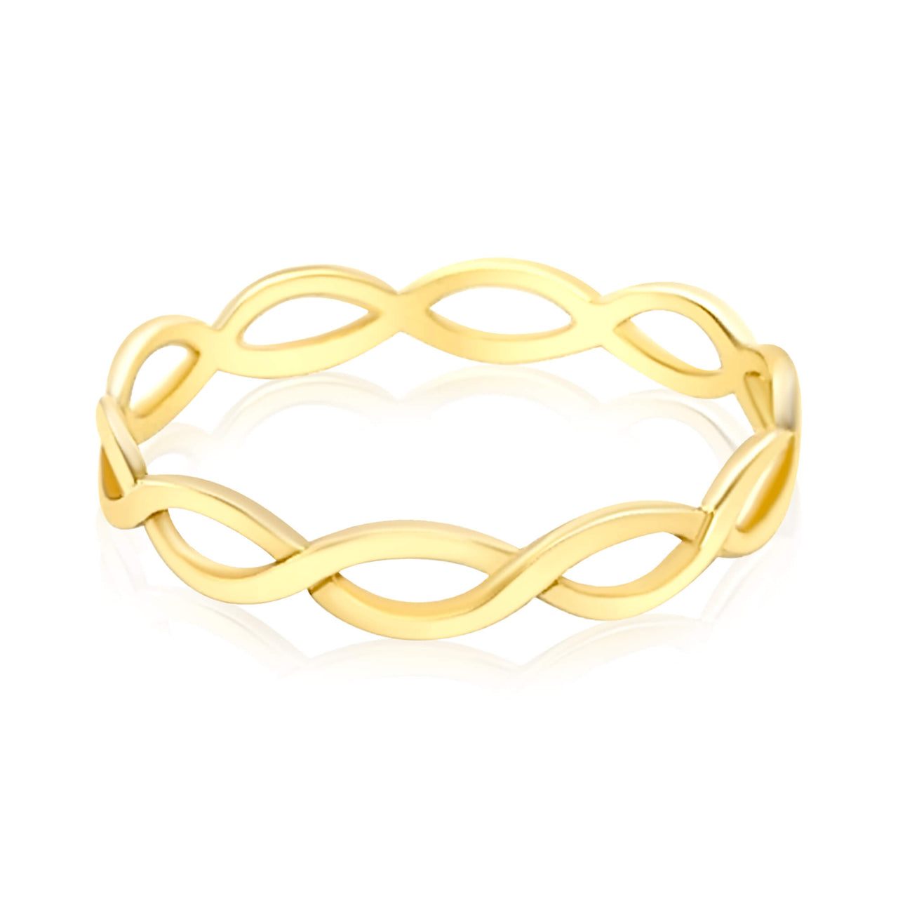 Gold Braid Ring