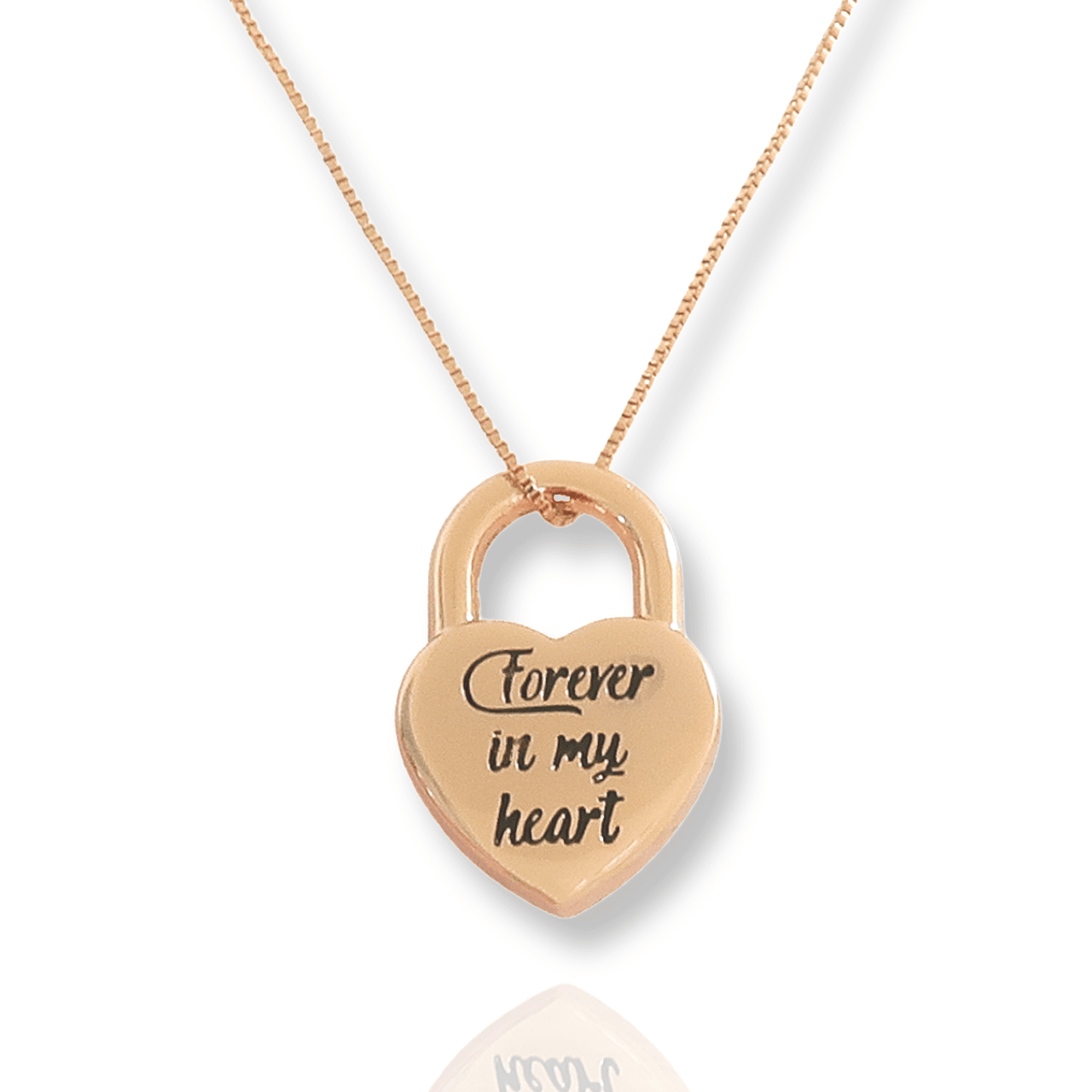 Gold Forever in my Heart Necklace