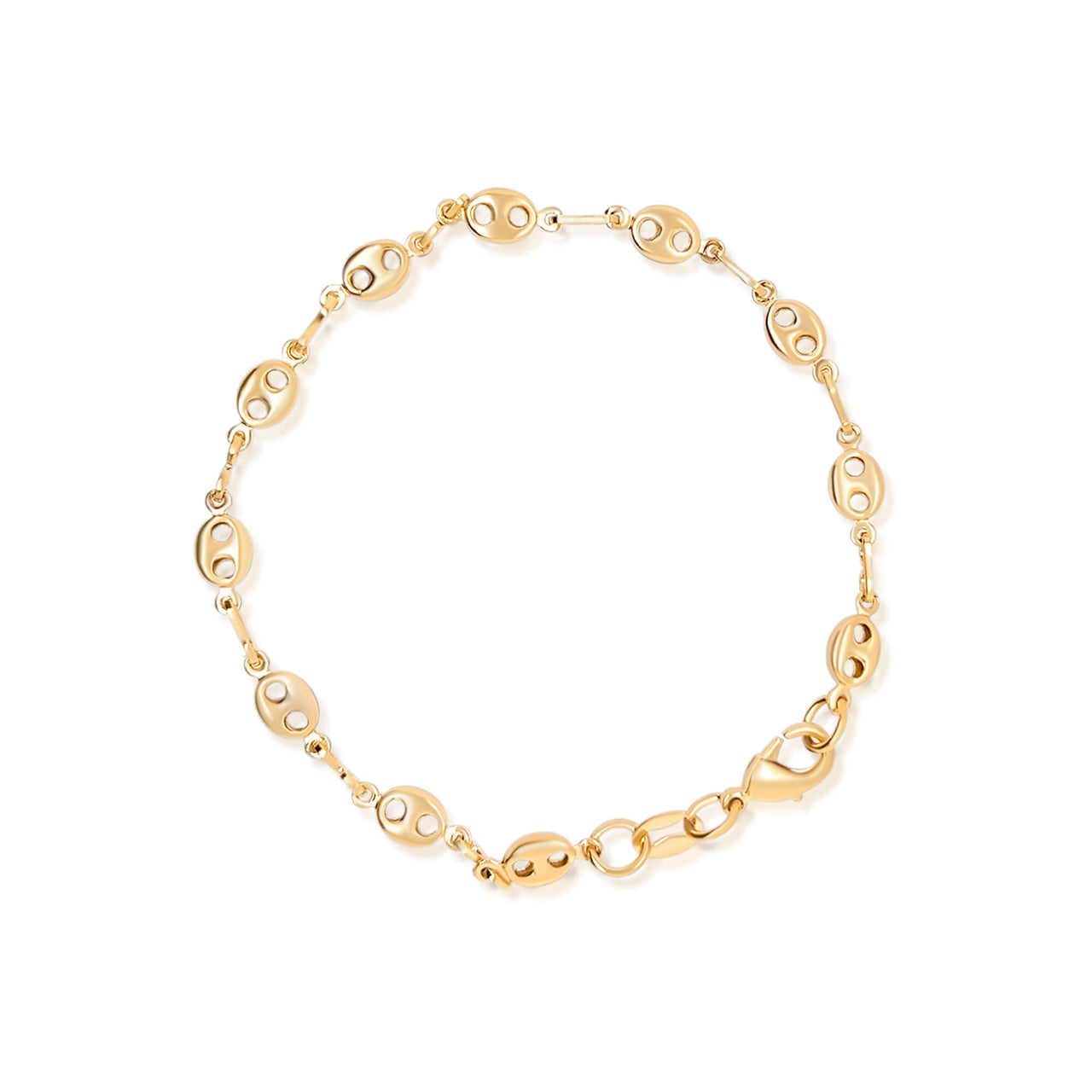 Gold Mariner Chain Bracelet