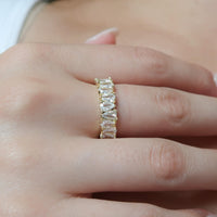 Thumbnail for Gold CZ Stone Ring