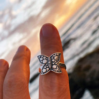 Thumbnail for Silver Transformed Butterfly Ring